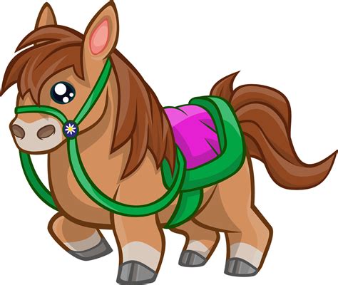 Find & Download Free Graphic Resources for Cartoon Horse. . Cute horse clipart